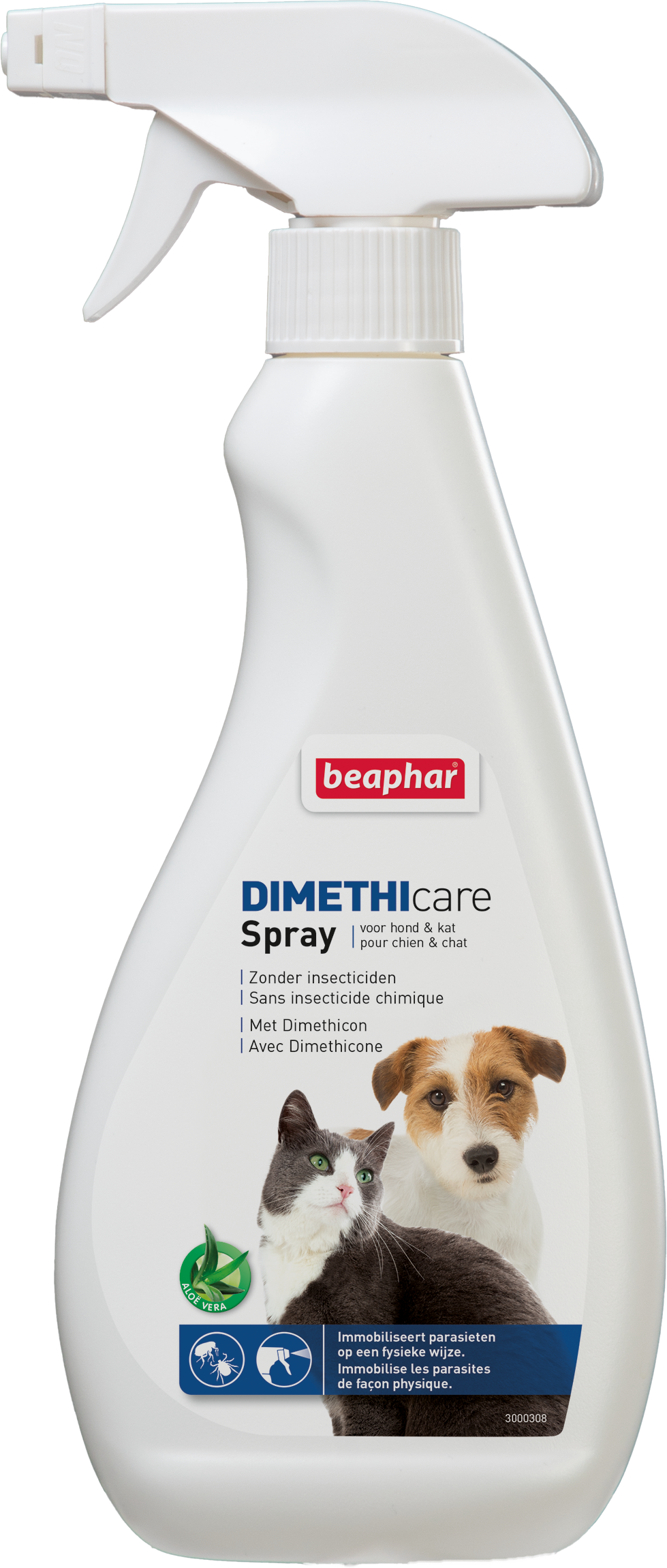 Bepahar Dimethicare spray Hund & Katt 250 ml