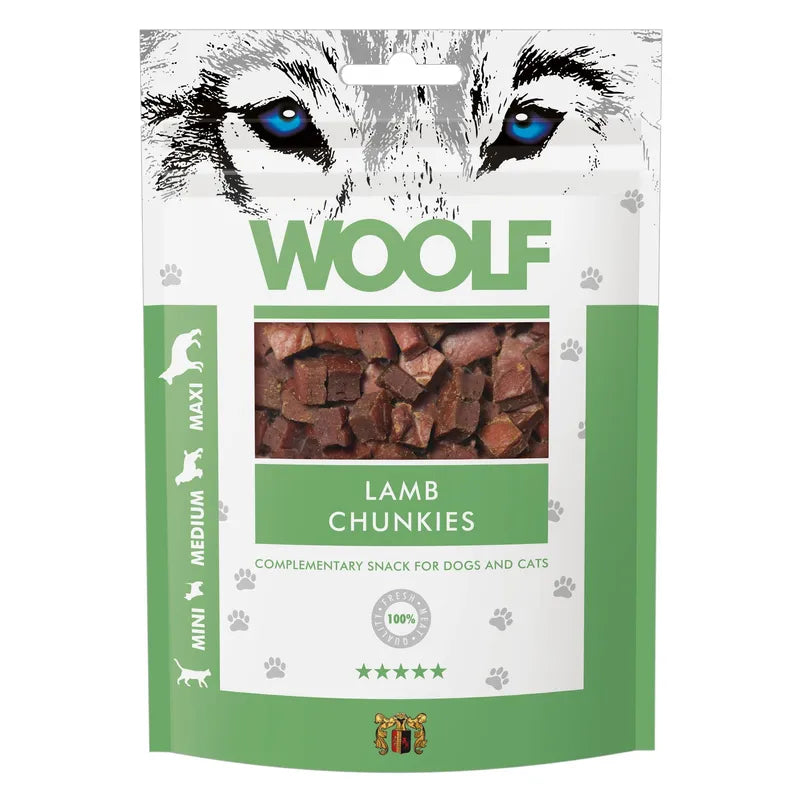 Woolf Lamb Chunkies 100gr