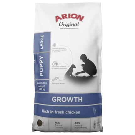 Arion Orginal Growth Puppy Chicken Large 12 Kg