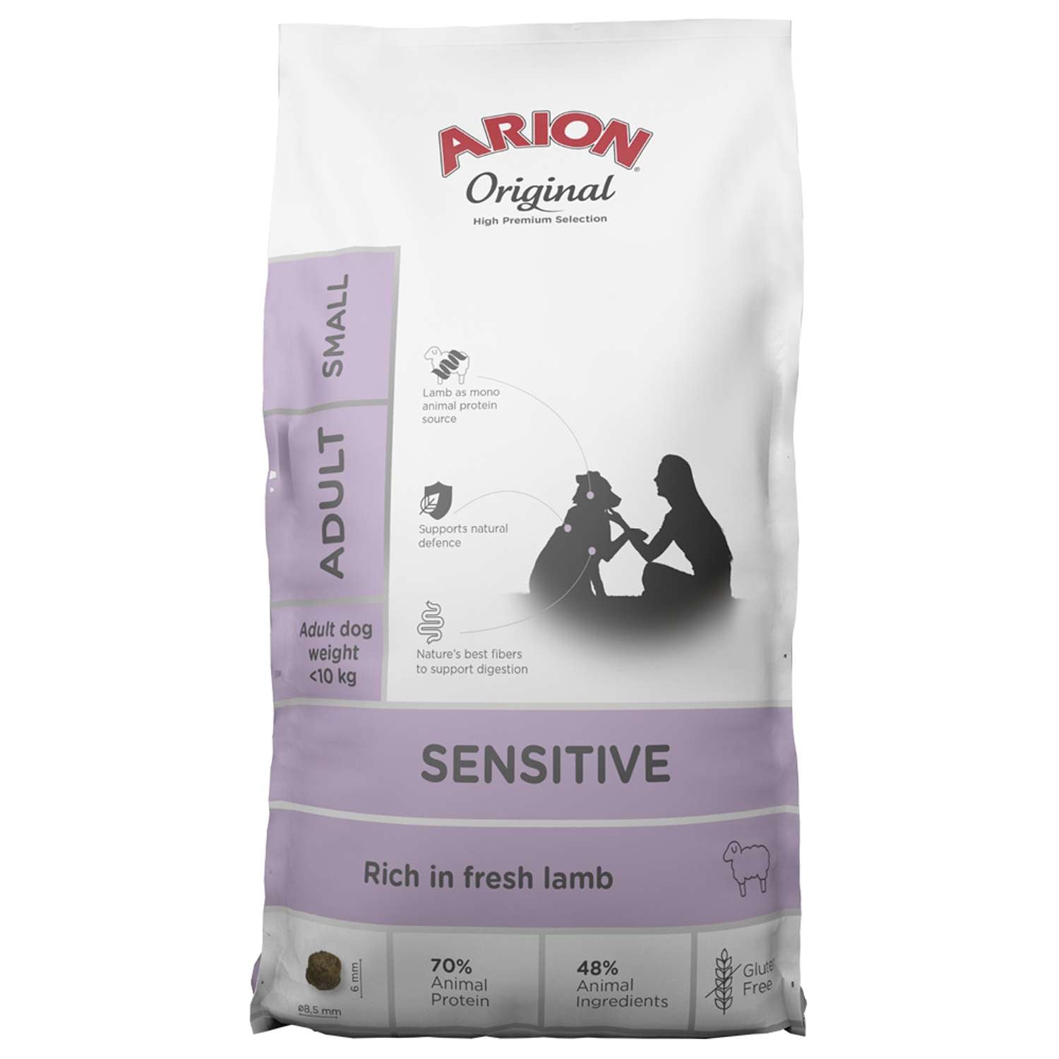 Arion Orginal Lamm Sensitive Small 2 Kg