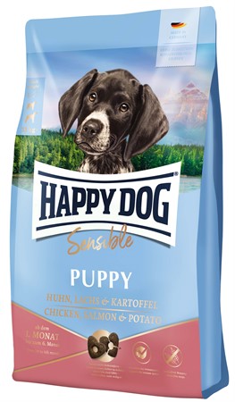 Happydog Sensible. Puppy Salmon & Potato 10 Kg