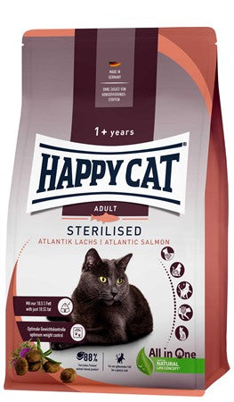 Happycat Adult Sterilised, Lax, 10 Kg