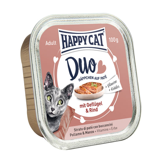 HC Minkas Duo Paté fågel & oxkött, 100 g