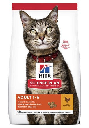 SP Hills Feline Chicken Adult +1-6 1.5kg