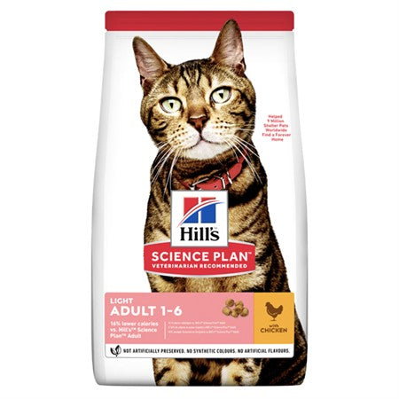 SP Hills Feline Adult Light Chicken +1-6 år 7kg