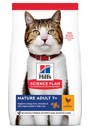 SP Hills Feline Mature Adult 7+ Chicken 7kg