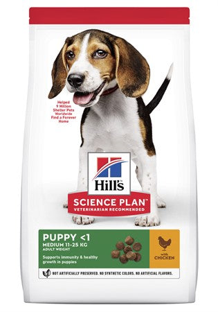 SP Hills Puppy Medium Chicken 2.5kg