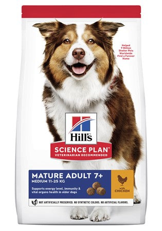 SP Hills Canine Mature Medium Chicken Adult 7+ 2.5kg