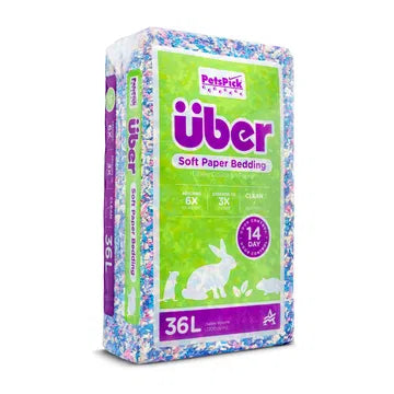 Uber papperströ 36 L Konfetti