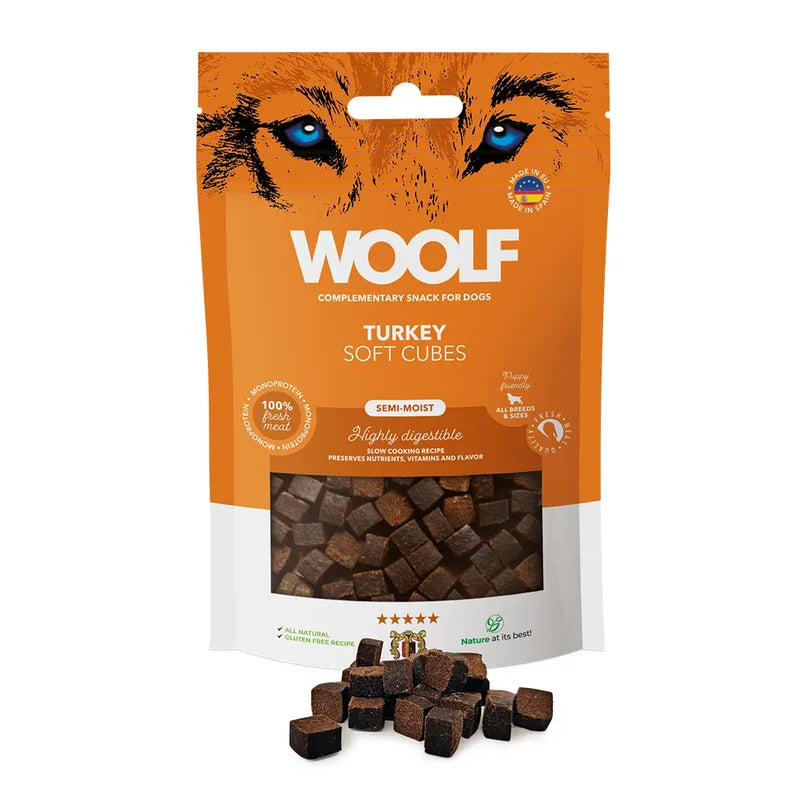 WOOLF Wildcat Turkey semi-moist 100gr