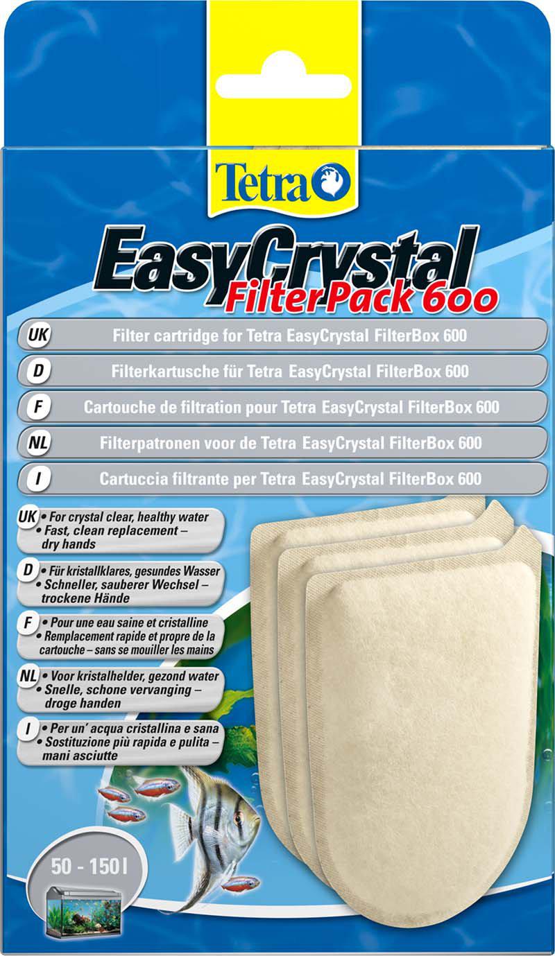 Tetratec Filterpatron Easycrystal 600 3St Utan Kol