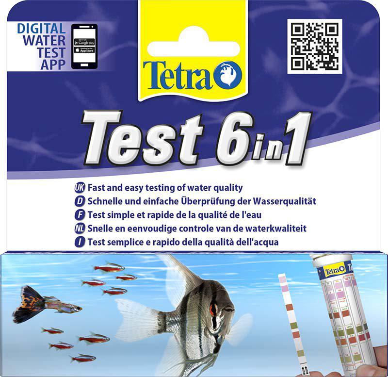 Tetra Testset 6in1 25st Gh/kh/no2/no3/ph/cl2
