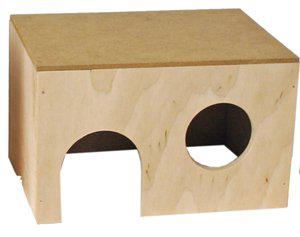 Hamsterhus Trä S 17X12X10Cm