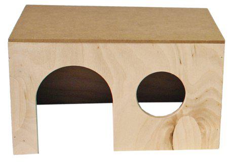 Marsvinshus Trä 28X18X15.5Cm