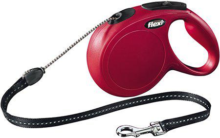 Flexi Koppel New Classic M 8M Lina Röd Max 20Kg