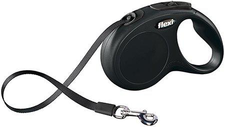 Flexi Koppel New Classic M 5M Band Svart Max 25Kg