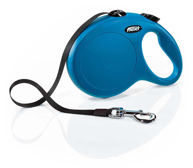 Flexi Koppel New Classic L 8M Band Blå Max 50Kg
