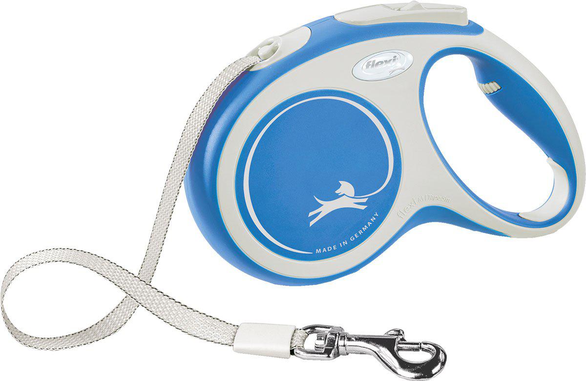 Flexi Koppel New Comfort M 5M Band Blå Max 25Kg