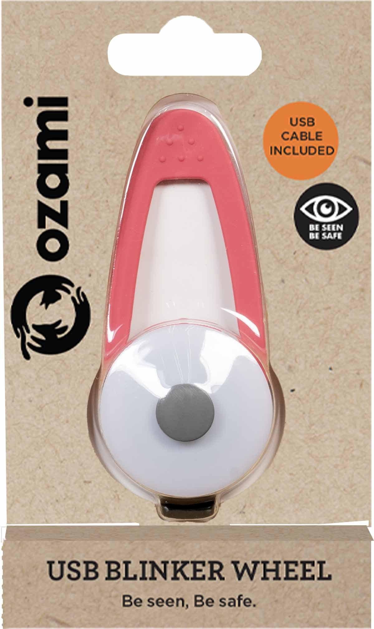 Blinker Wheel Rosa 9X4X18.5Cm