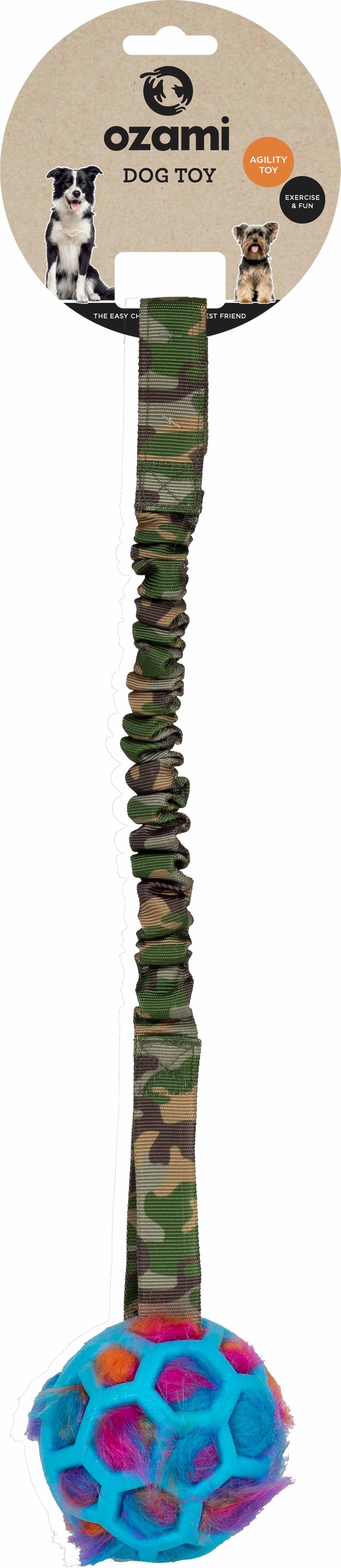 PLAY-N-TUG repleksak med boll 50cm