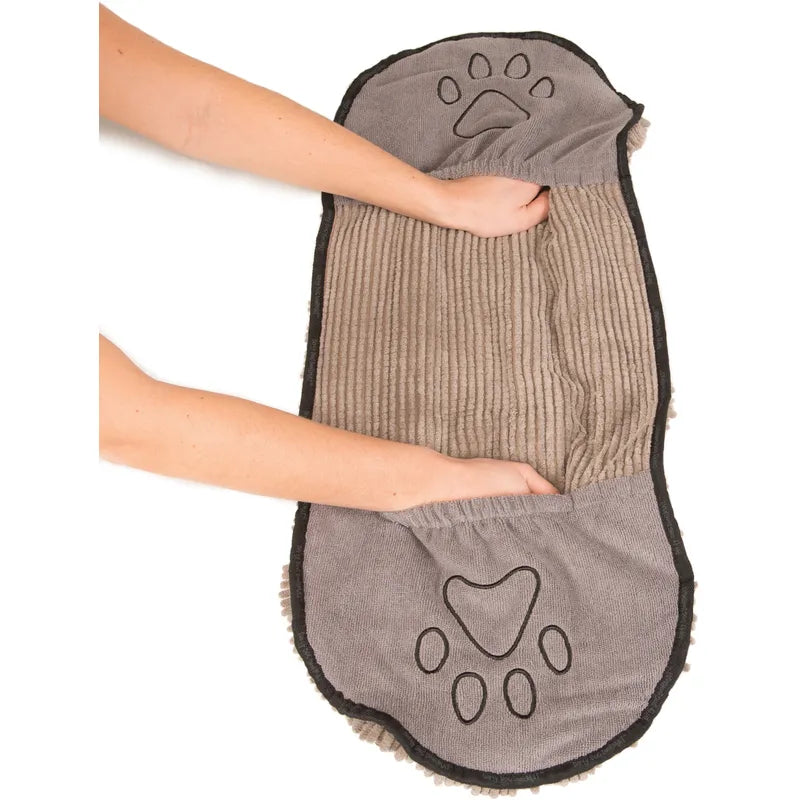 Dgs Dirty Dog Shammy Handduk 33X79Cm Grå
