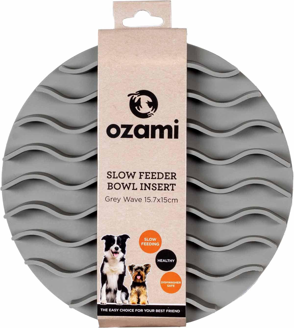 Slow Feeder Grey Wave 15,7x15cm