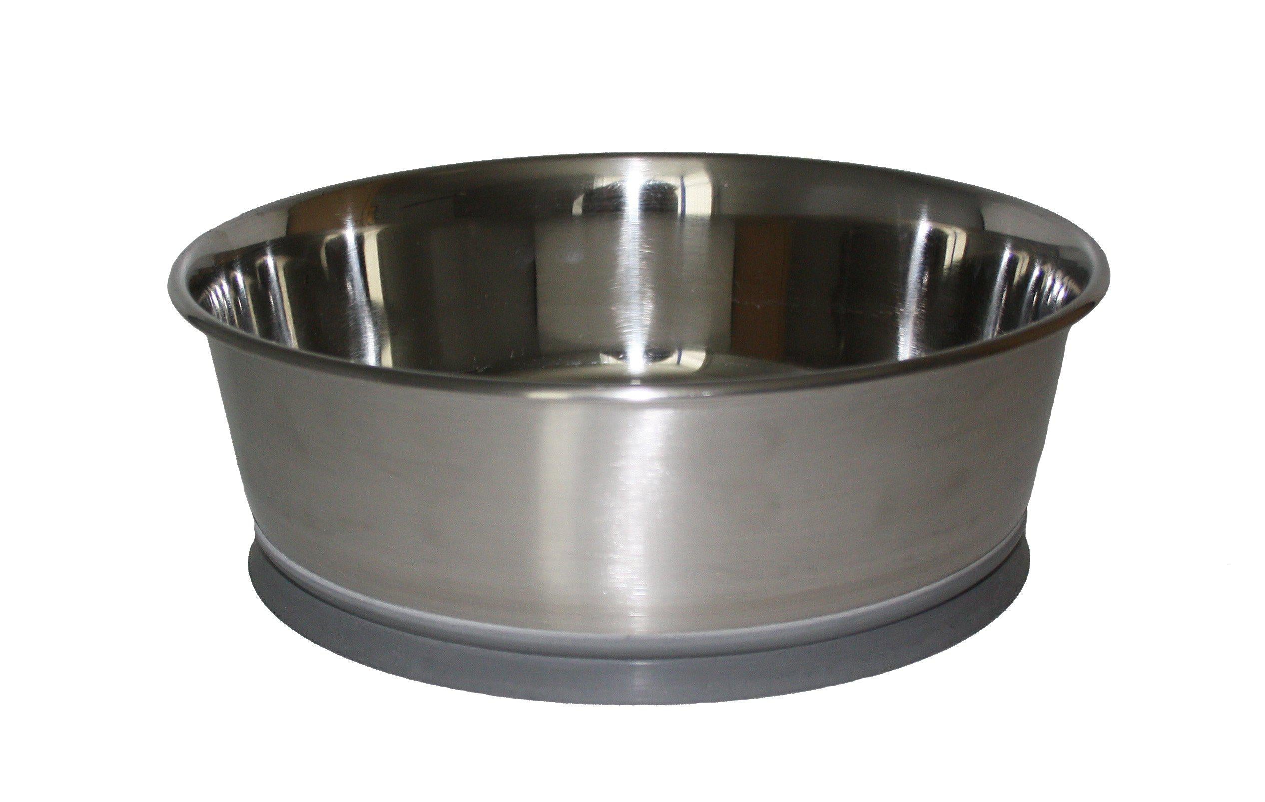 Hundskål Rostfri Deluxe Antislip 2750Ml