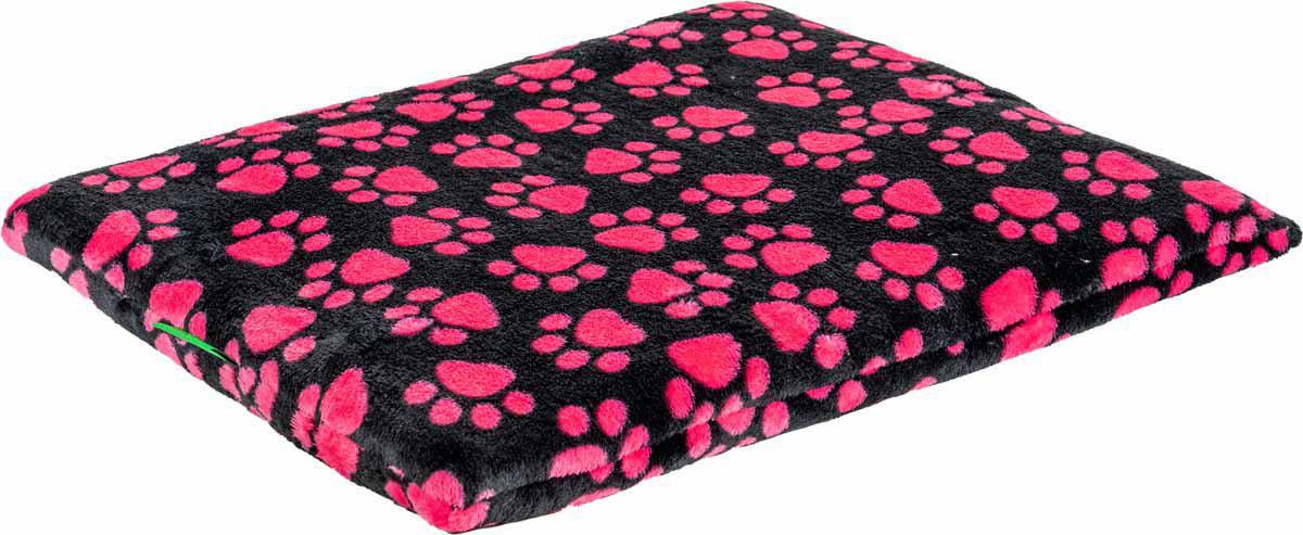 Junnik Madrass Svart Med Rosa Tassar M 70X45Cm