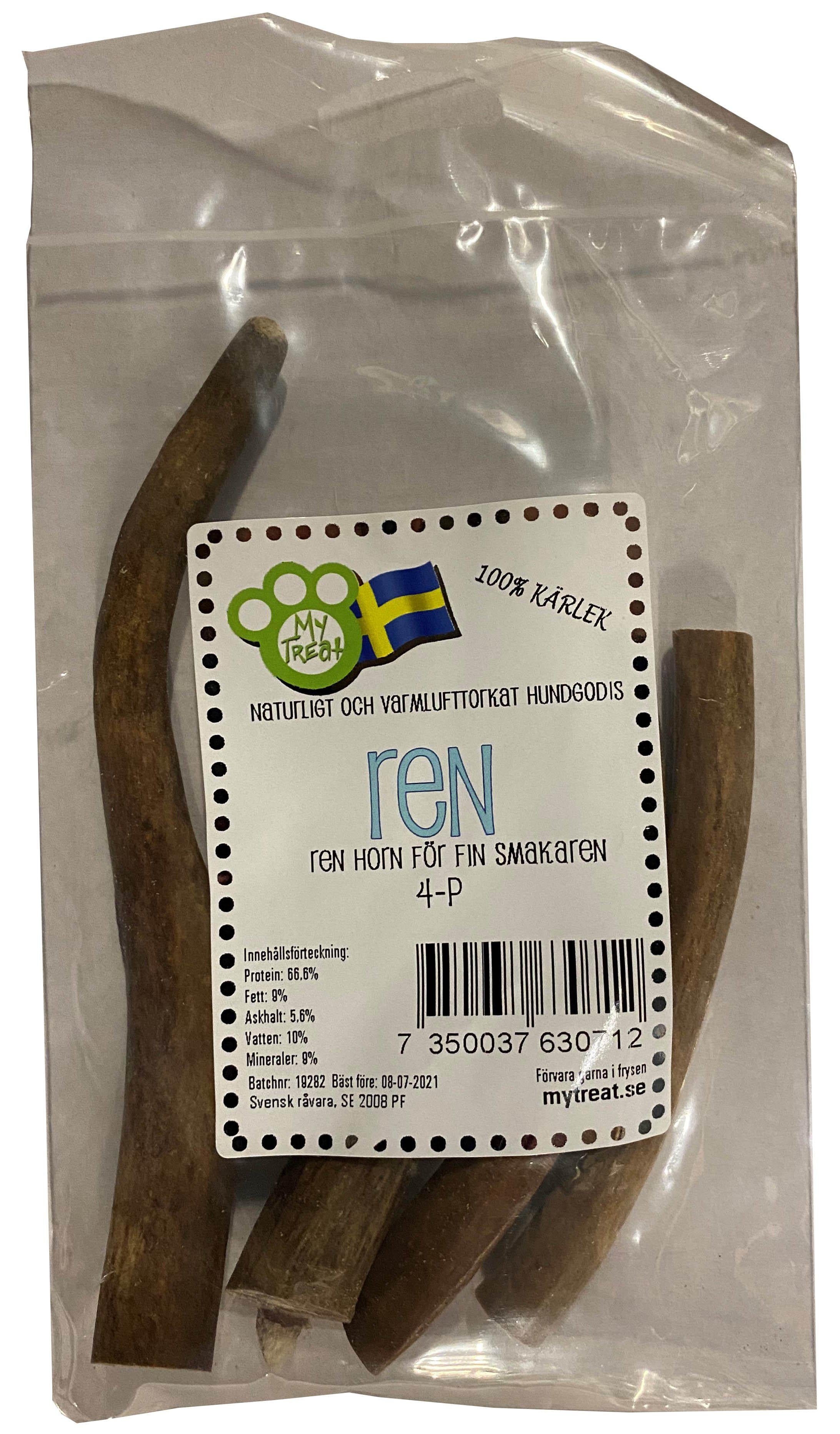 My Treat Renhorn 12Cm 4St