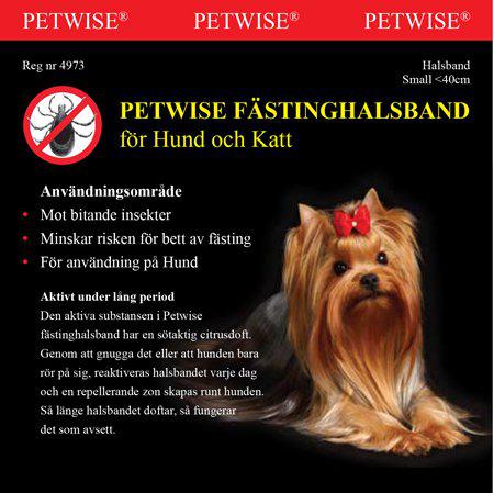 Petwise Fästinghalsband För Hund Small <40Cm