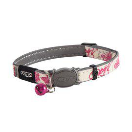 Rogz Glowcat Halsband S Rosa 11Mm 20-31Cm