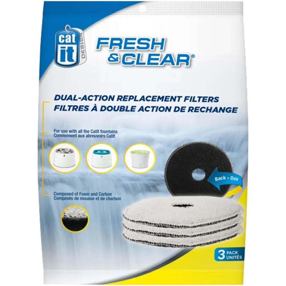 Kolfilter passar till Vattenfontän Catit small 2l Fresh&Clear