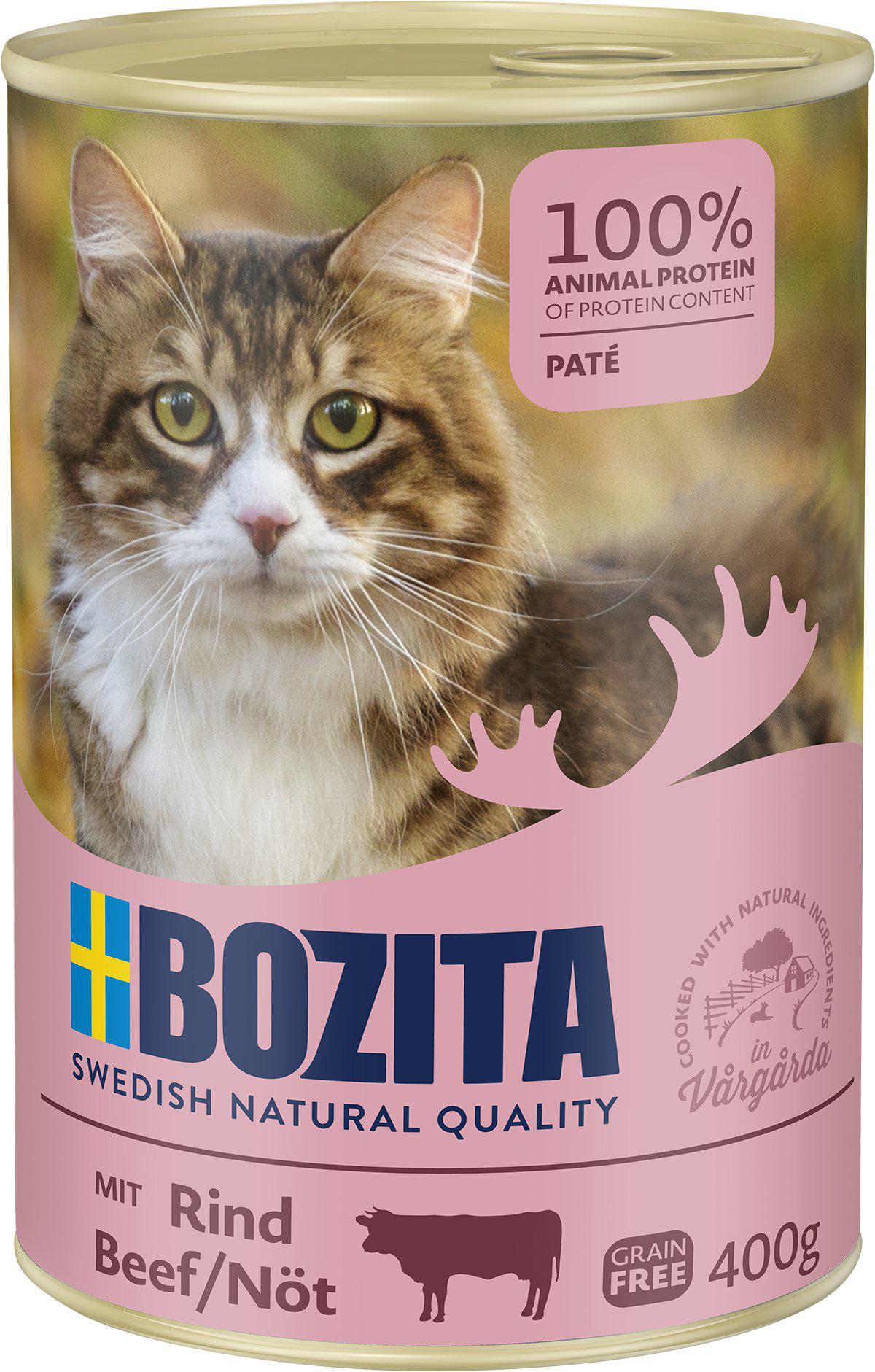 BOZITA FELINE PATÉ 400GR BIFF
