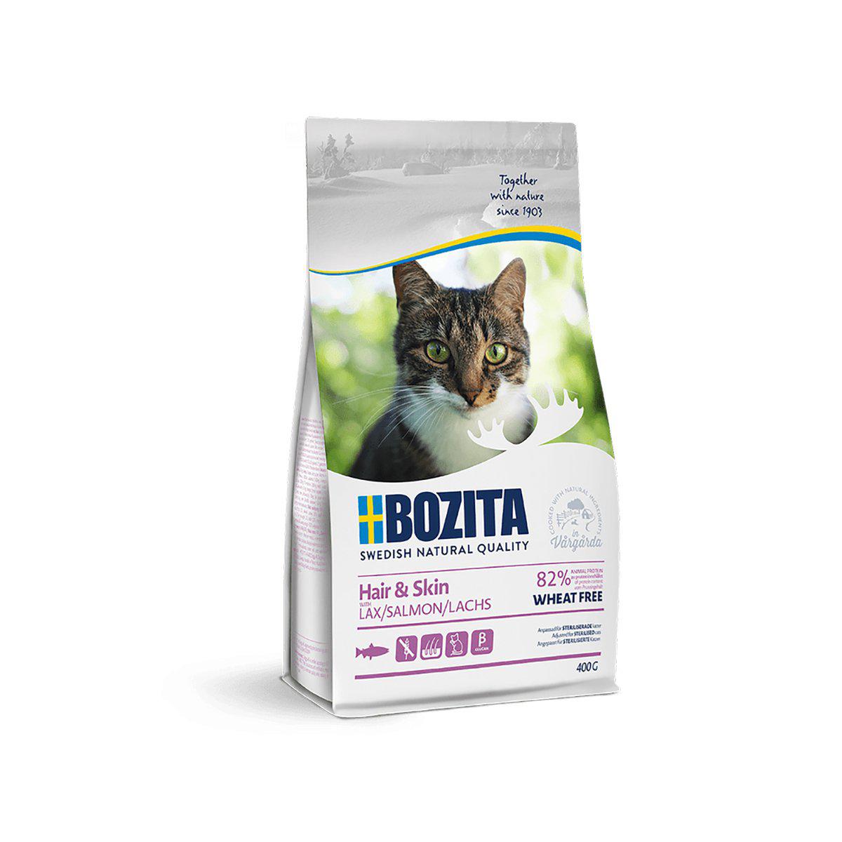 BOZITA LARGE WHEAT FREE SALMON 400GR