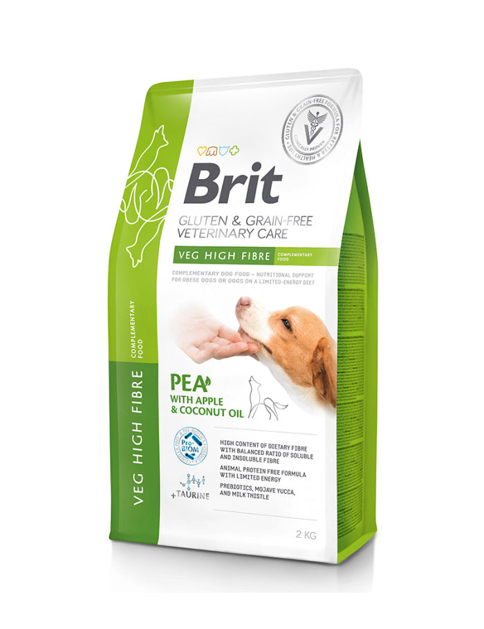 Brit Dog Veg high fibre 2kg