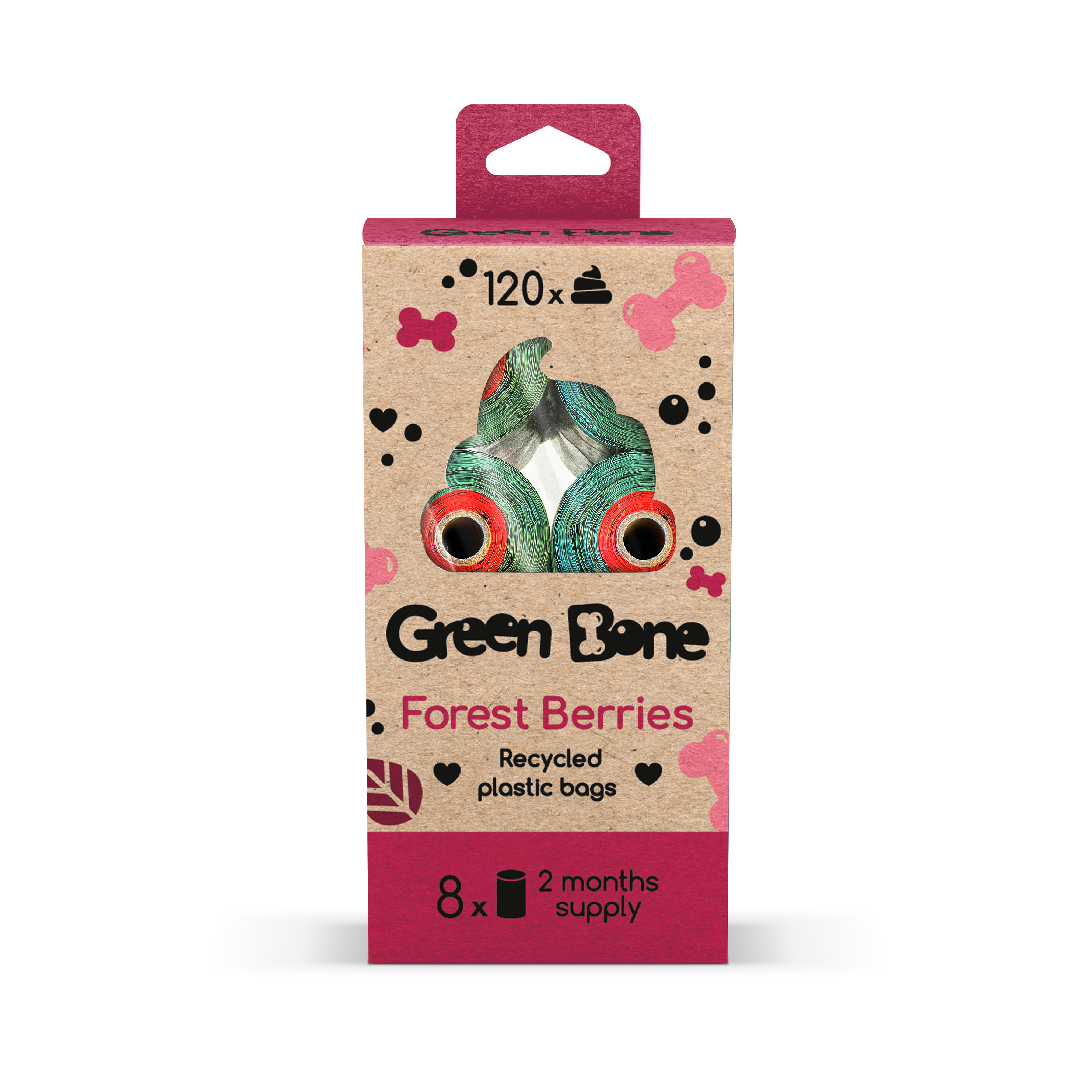 Green Bone 8-pack Forest (6 st/krt)