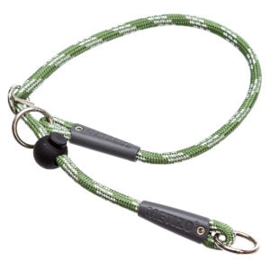 Metizo Retrieverhalsband, Runt Olivgrön 60cm (6mm)