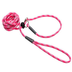 Metizo Retriverkoppel 2m Rosa Runt (6mm)
