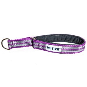MetizoHalsband, Halvstryp 30mm bred 50cm Lila