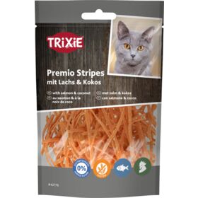 Premio Stripes with salmon & coconut