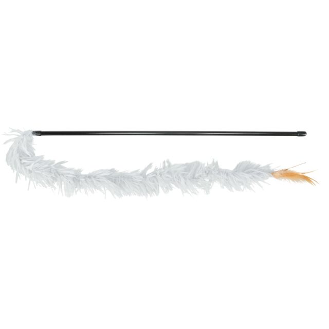 Playing Rod with Plush Strip