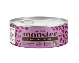 Monster Cat Adult Single Beef Burk 100g
