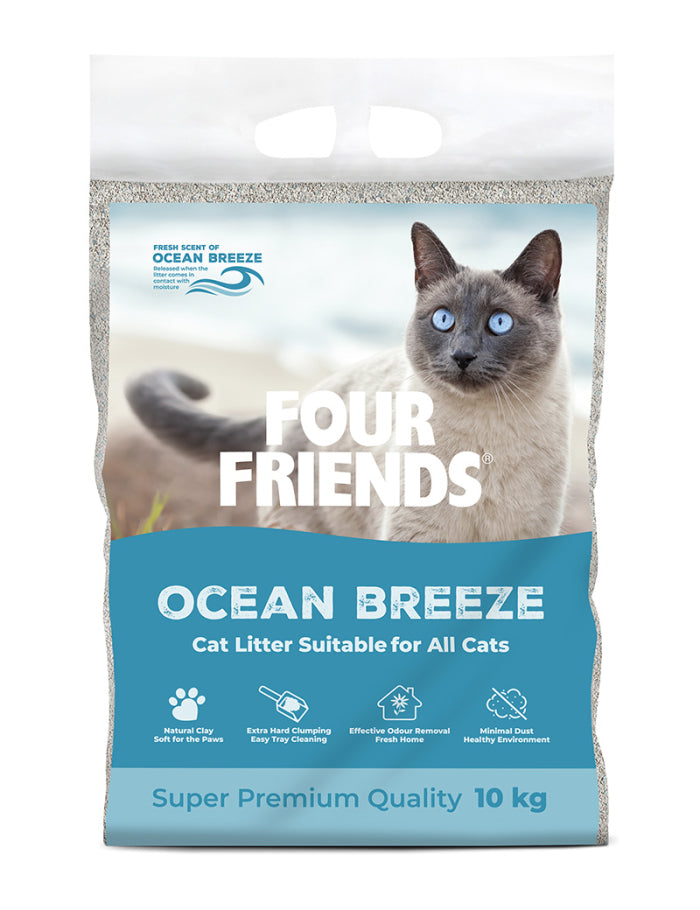 Four Friends Kattsand Ocean Breeze 10Kg