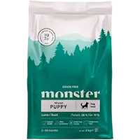 Monster Dog GF Puppy L/XL Lamb/Duck 12kg