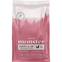 Monster Dog GF Puppy S/M Turkey/Chick 2kg