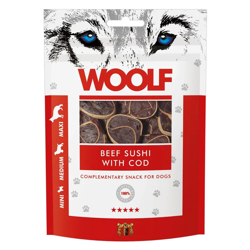 WOOLF sushi with cod