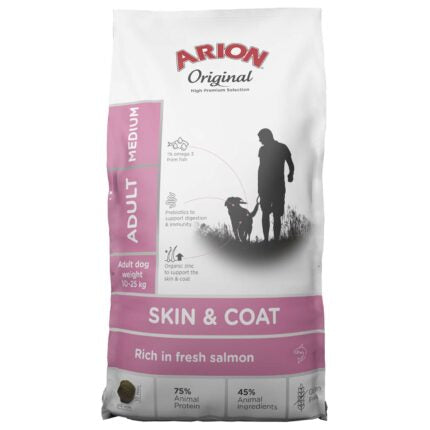 Arion Original Skin&Coat Salmon Medium 12Kg