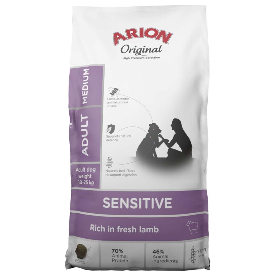Arion Orginal Lamm Sensitive Medium 12 Kg