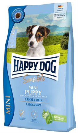 Happydog Sens. Puppy Lamb & Rice 4Kg