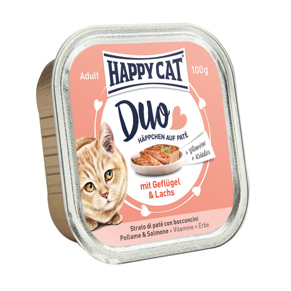 HC Minkas Duo Paté fågel & lax, 100 g